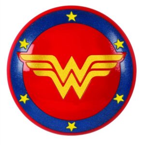 ESCUDO WONDER WOMAN GLITTER INFANTIL