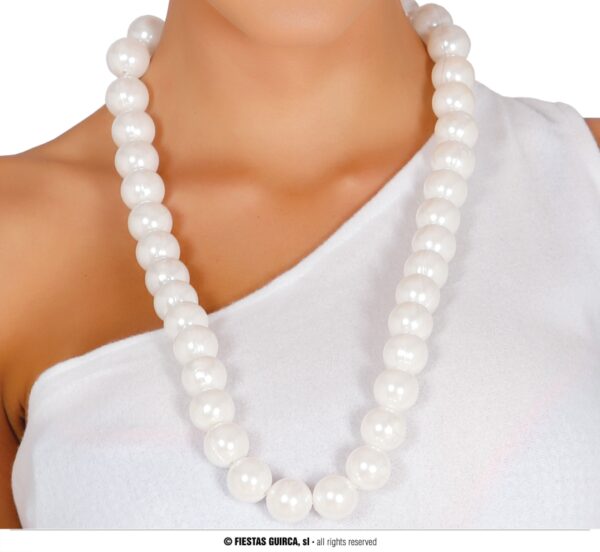 COLLAR PERLAS BLANCAS