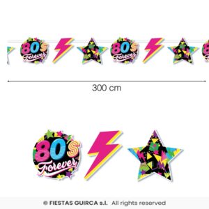 GUIRNALDA 80´S FOREVER 3 MTS